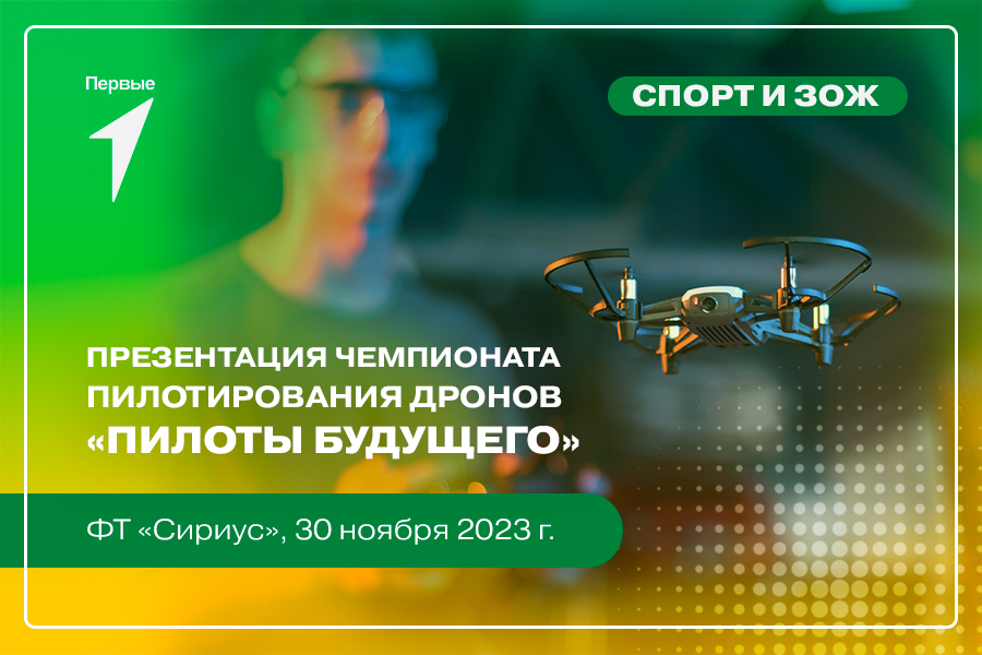 Презентация Всероссийского чемпионата пилотирования дронов «Пилоты будущего»